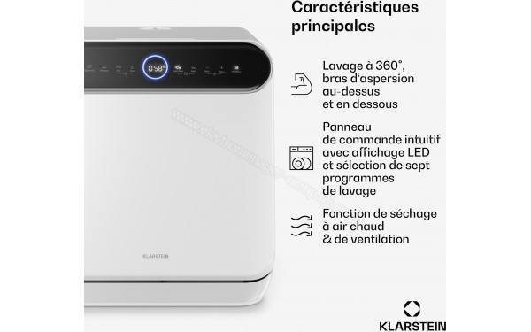 KLARSTEIN Oceana Blanc 2026 - Mise en situation