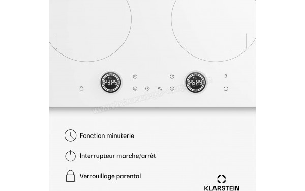 KLARSTEIN Neotouch Blanc - Panneau de commandes