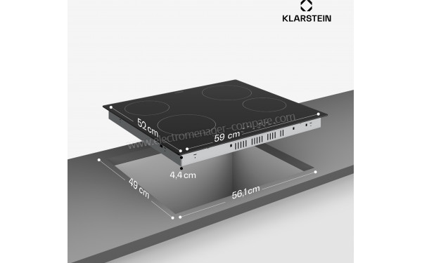KLARSTEIN Hito 4 Noir - Dimensions