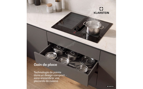 KLARSTEIN ChefFusion 60 Noir - Mise en situation