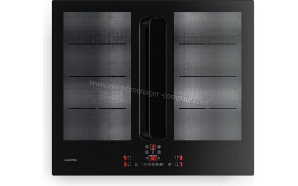 KLARSTEIN ChefFusion 60 Noir - Vue du dessus