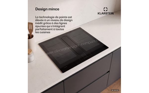 KLARSTEIN ChefFusion 70 Noir - Appareil encastr&eacute;