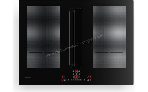 KLARSTEIN ChefFusion 70 Noir - Vue du dessus