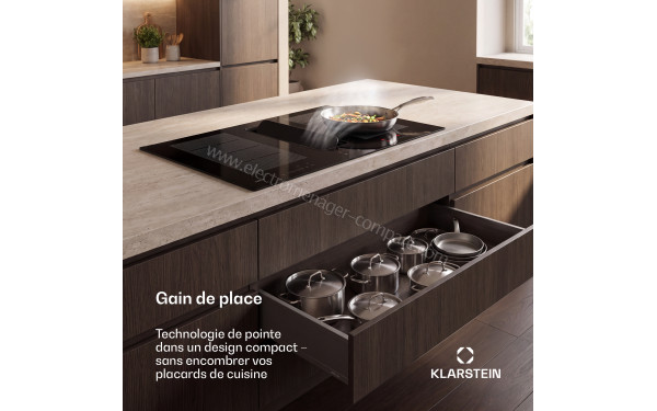 KLARSTEIN ChefFusion 80 Noir - Mise en situation