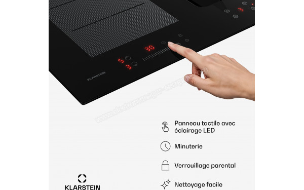 KLARSTEIN ChefFusion 80 Noir - &Eacute;cran tactile
