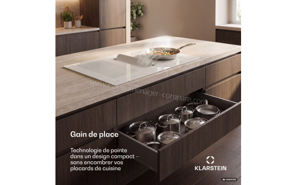 KLARSTEIN ChefFusion 80 Blanc - Mise en situation