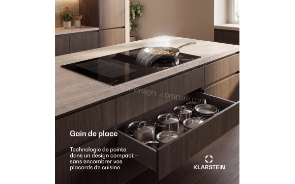 KLARSTEIN ChefFusion 90 Noir - Mise en situation