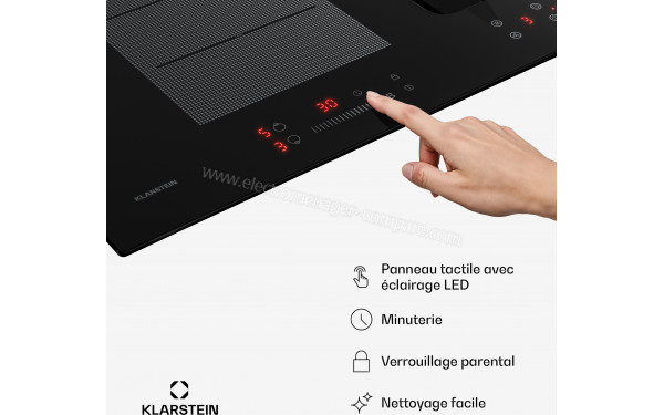 KLARSTEIN ChefFusion 90 Noir - &Eacute;cran tactile