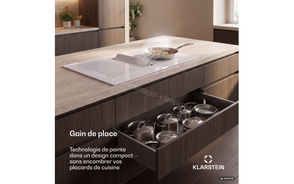 KLARSTEIN ChefFusion 90 Blanc - Mise en situation