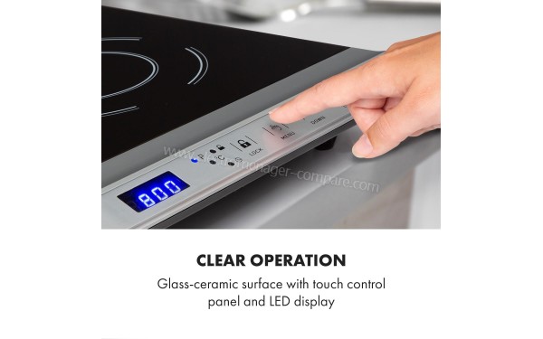 KLARSTEIN Cucinata - Panneau de commandes