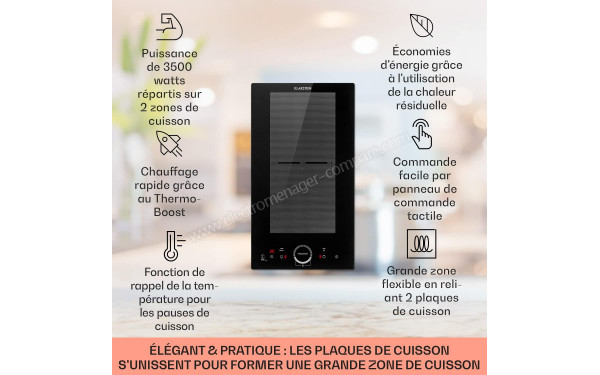 KLARSTEIN Delicatessa Slim Noir - Mise en situation