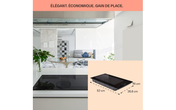 KLARSTEIN Delicatessa Slim Noir - Dimensions