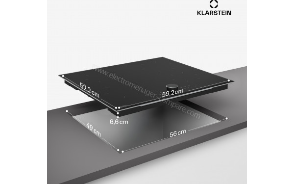 KLARSTEIN MagniChef 60 - Dimensions