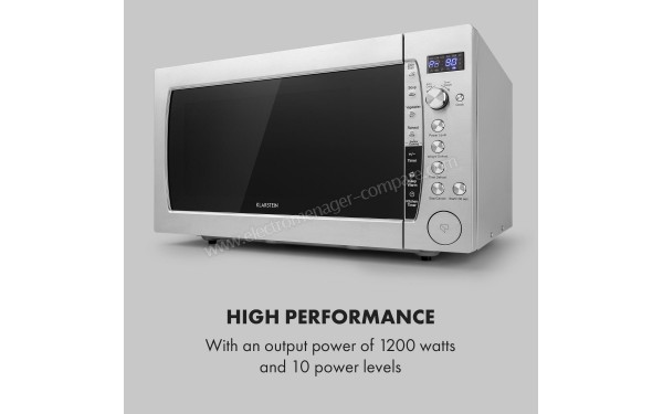 KLARSTEIN MaxiWave - Vue 3/4 droite