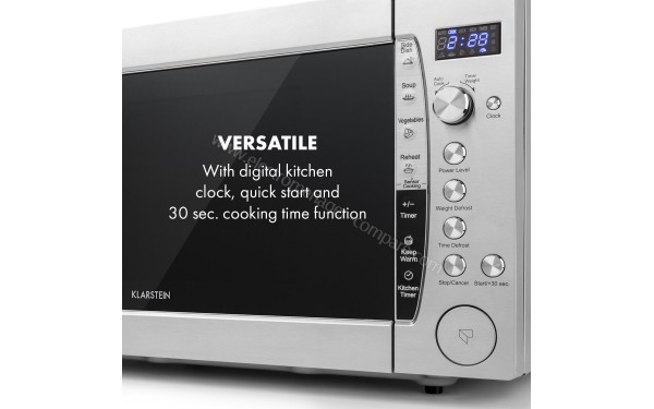 KLARSTEIN MaxiWave - Panneau de commandes