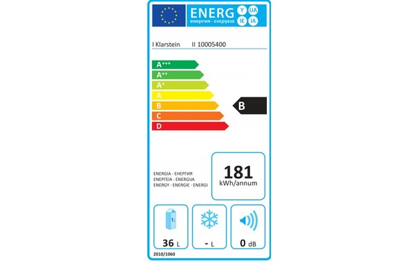 KLARSTEIN MKS-11 - &Eacute;tiquette &eacute;nergie