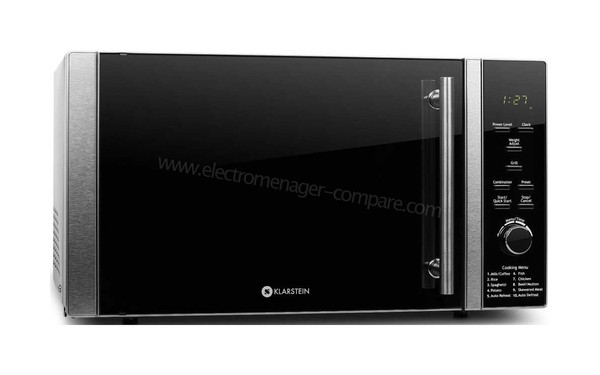 KLARSTEIN Luminance Prime 28 Argent - Vue 3/4 gauche