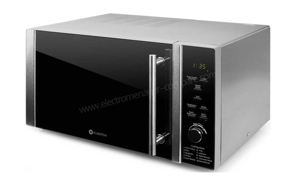 KLARSTEIN Luminance Prime 28 Argent - Vue 3/4 droite