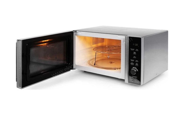 KLARSTEIN Luminance Prime 28 Argent - Vue 3/4 droite porte ouverte