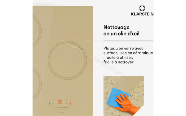 KLARSTEIN Victoria Induction 3 Cr&egrave;me - Mise en situation