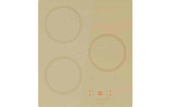 KLARSTEIN Victoria Induction 3 Cr&egrave;me - Vue du dessus