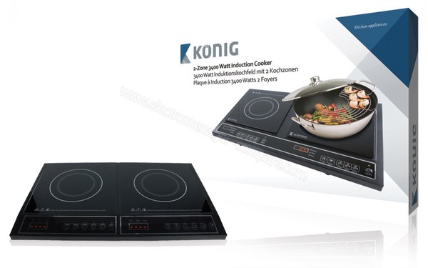 KONIG HA-INDUC-21N - Vue du dessus