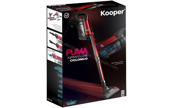 KOOPER Puma Rouge - Vue du carton d'emballage