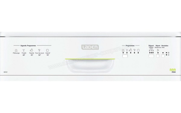 LADEN C2010/1BL - Panneau de commandes