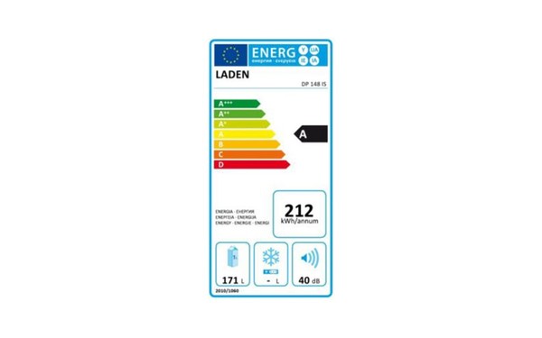LADEN DP148IS - &Eacute;tiquette &eacute;nergie