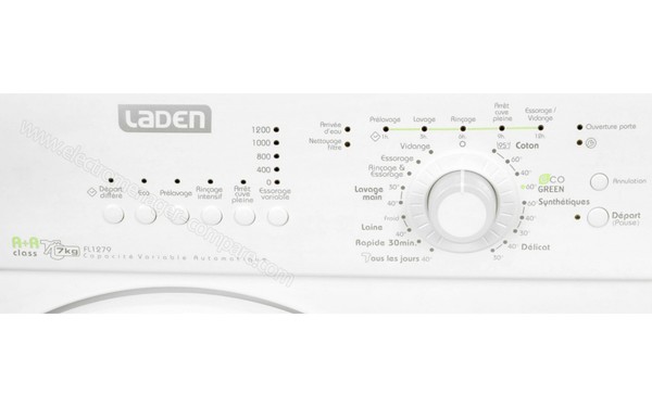 LADEN FL1279 - Panneau de commandes