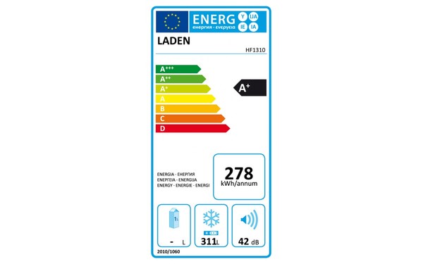 LADEN HF1310 - &Eacute;tiquette &eacute;nergie