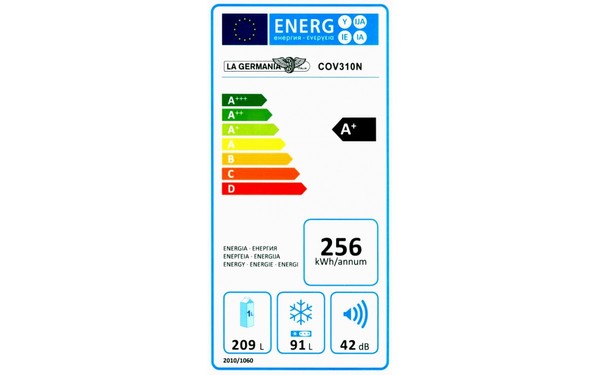 LA GERMANIA COV310N - &Eacute;tiquette &eacute;nergie