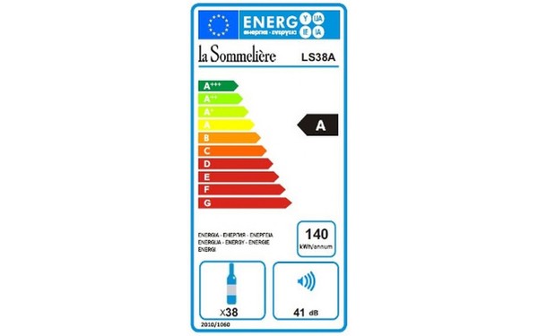 LA SOMMELIERE LS38A - &Eacute;tiquette &eacute;nergie