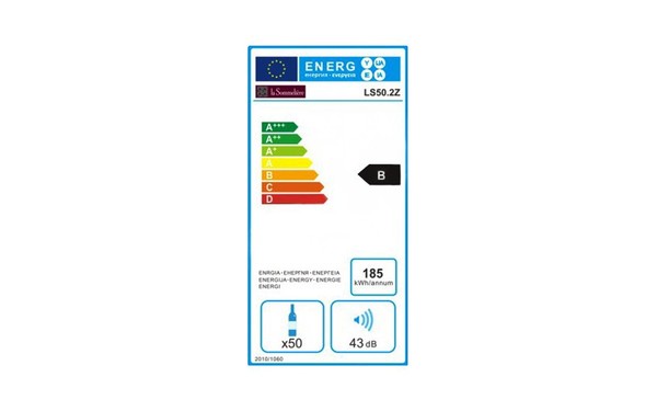 LA SOMMELIERE LS50.2Z - &Eacute;tiquette &eacute;nergie