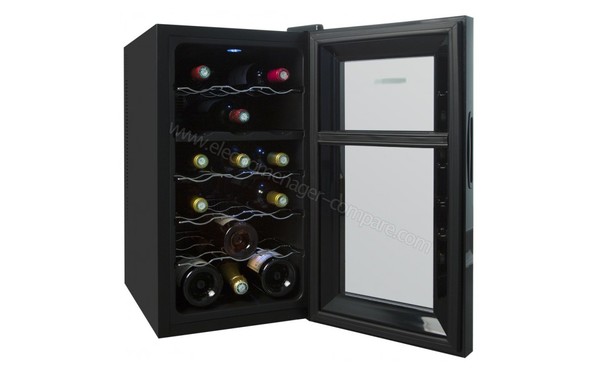 LECELLIER LCT18DZPVMF - Vue 3/4 gauche avec porte ouverte