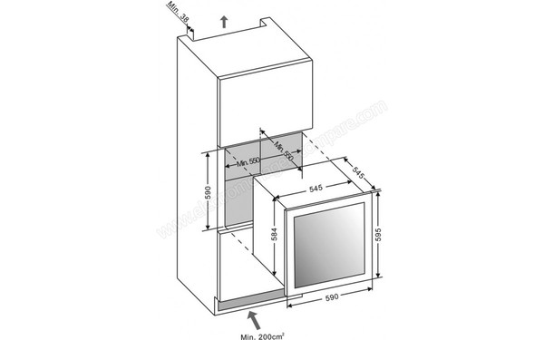 LE CHAI LBN340 - Dimensions 1