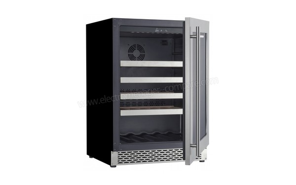 LECELLIER LCI45PVIA - Vue 3/4 gauche avec porte ouverte vide