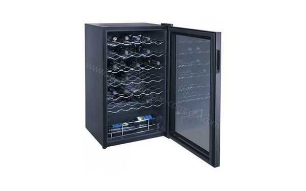 LECELLIER LCS34PVMF - Vue 3/4 gauche porte ouverte