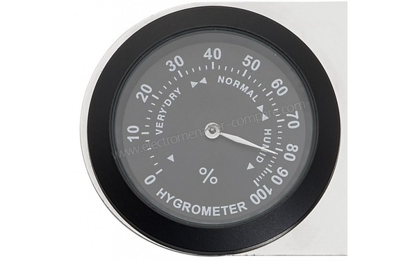 LECELLIER LCV233PPN - Vue de la r&eacute;gulation de l'hygrom&eacute;trie