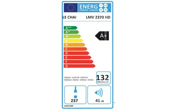 LE CHAI LMV2370HD - &Eacute;tiquette &eacute;nergie