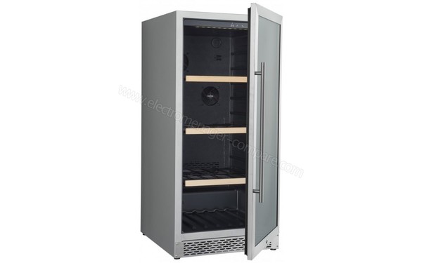 LECELLIER WLCAV15VF - Vue 3/4 gauche avec porte ouverte