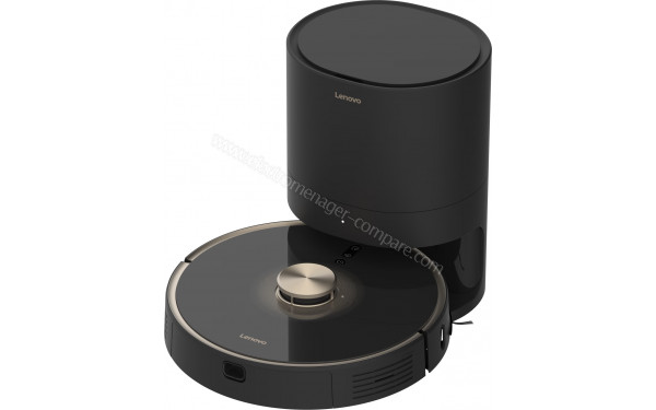 LENOVO T1S PRO Noir - Vue 3/4 droite sur la base de chargement