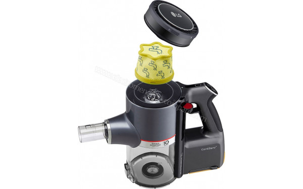 LG A9K-CORE1G - Vue du filtre lavable