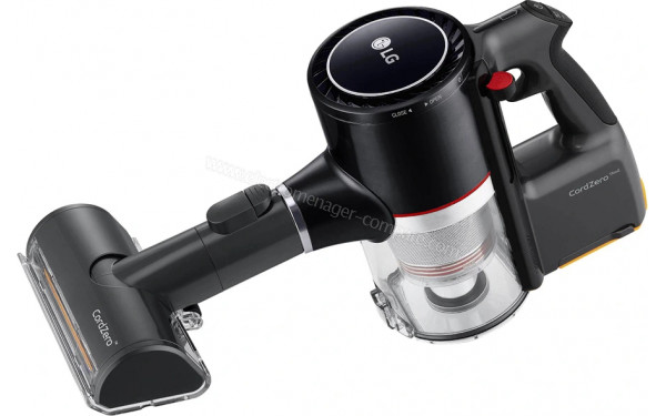 LG A9K-DMAX - Aspirateur &agrave; main vue 3/4 droite