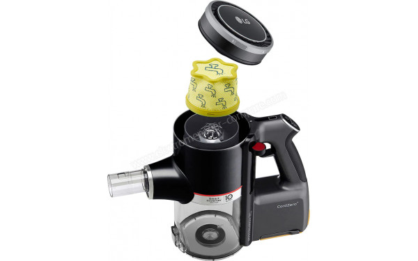 LG A9K-PRO1B - Retrait du filtre lavable