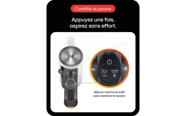 LG A9T-PRIME1C - Vue sur les boutons de commandes