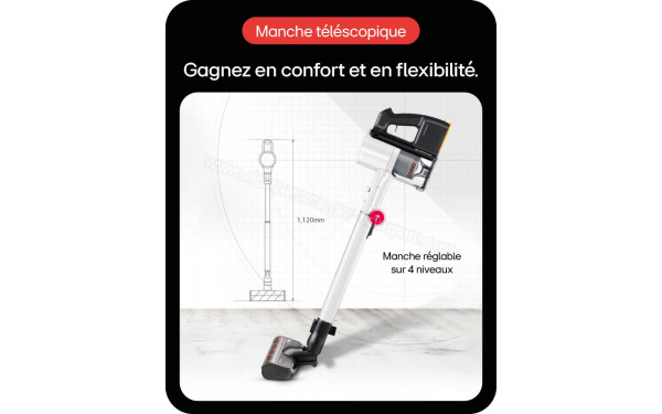 LG A9T-PRIME1C - Manche t&eacute;lescopique