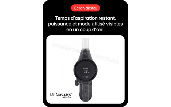 LG A9TX-PRIMEG - Ecran digital