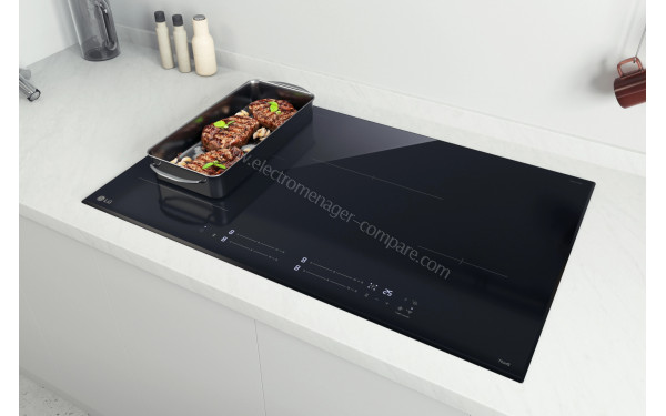 LG CBIZ3035B - Appareil encastr&eacute; vue 3/4 droite