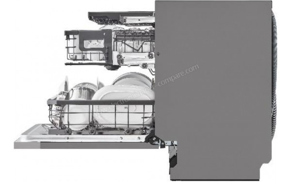 LG DB476TXS - Vue de profil